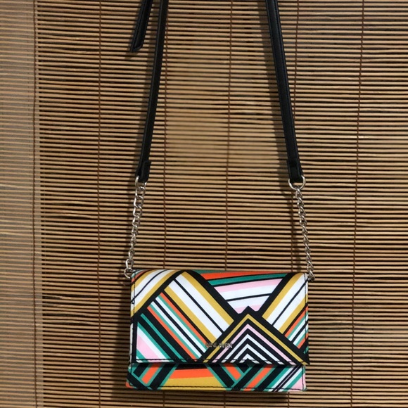 Nine West Colorful Geometric Crossbody Handbag - Picture 2 of 5